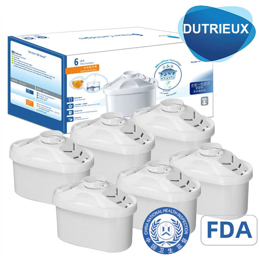 Brita Maxtra Replacement Filters – 2/6PCS, Anti-Limescale & Chlorine