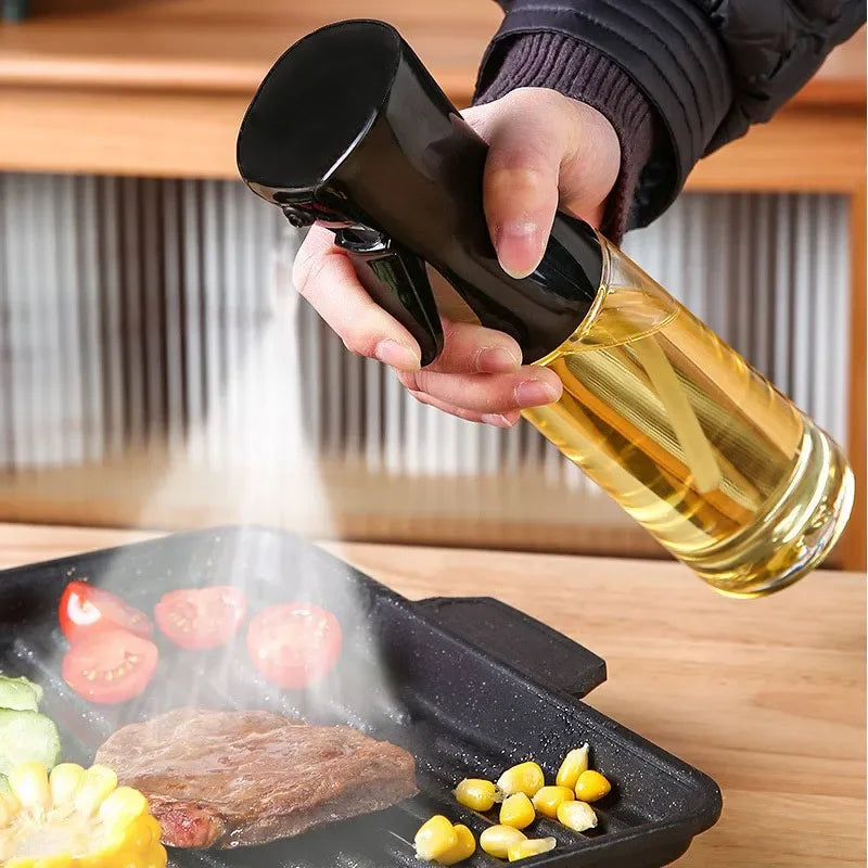 Oil Spray Bottle – 200/300/500ml for Cooking, BBQ & Baking